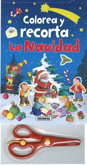 NAVIDAD, LA (COLOREA Y RECORTA)